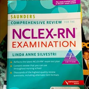 Saunders NCLEX RN Study guide 7th ed 👩🏻‍⚕️📘